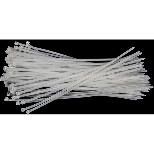 Inhalt der NYLON 6.6 KABELBINDER WEIß 9X550 MM 200
