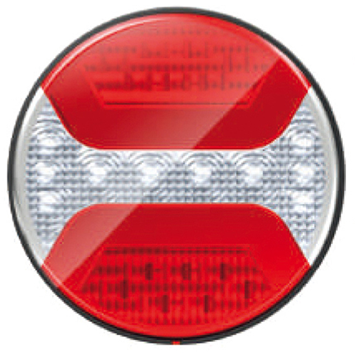 Ø122 LED-Rückleuchten 12/24V