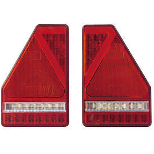 Anhänger-Rücklicht LED 12/24V mit 6 Funktionen