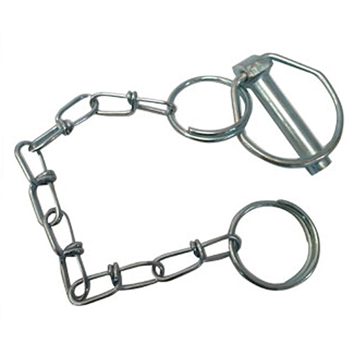 Schnappstifte mit Kopf und Kette