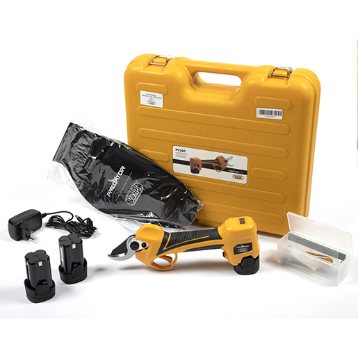 Akku-Astschere 32 mm 14,4 V 2,5 Ah mit bürstenlosem Motor Verpackung von Akku-Astschere 32 mm 14,4 V 2,5 Ah mit bürstenlosem Motor 405
