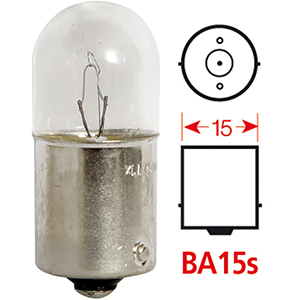 Lámpara Osram 1F 24V10W BA15S