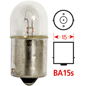 Lámpara Datacol 1F 12V5W BA15S