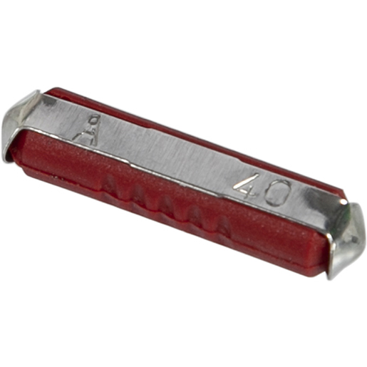 FUSIBLE CYLINDRIQUE 40 A ROUGE