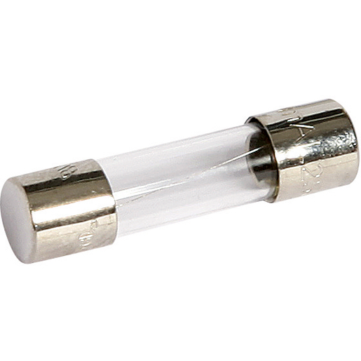 Fusible cilíndrico de vidrio