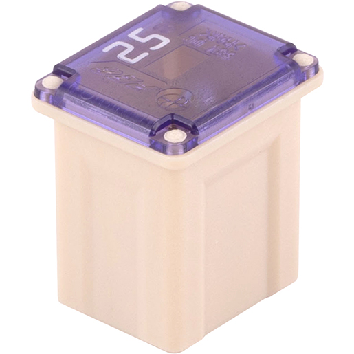 FUSIBLE SERIE JCASE JCR 25A BLANC