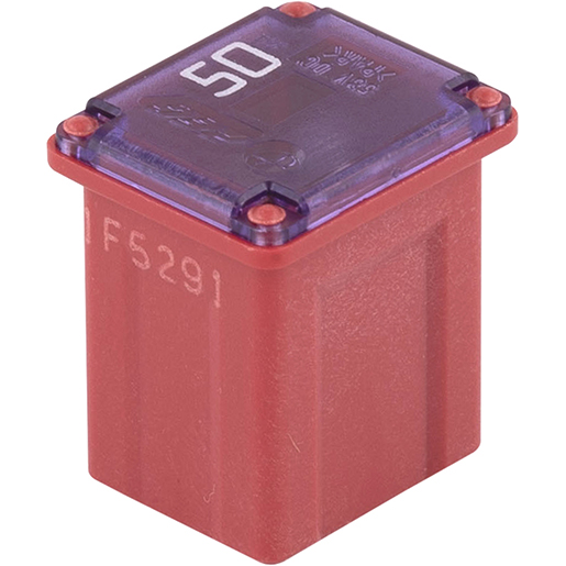 FUSIBLE SERIE JCASE JCR 50A ROUGE