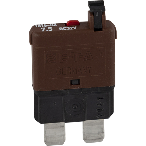 FUSIBLE STANDARD REARMABLE 7,5A