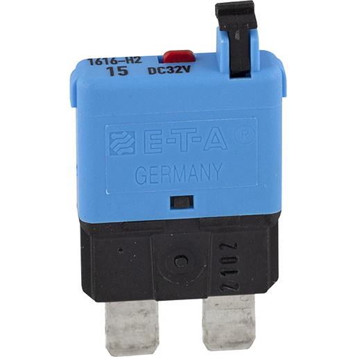 FUSIBLE STANDARD REARMABLE 15A