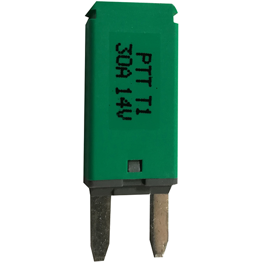 FUSIBLE MINI 12V. REARMABLE AUT. 30A.