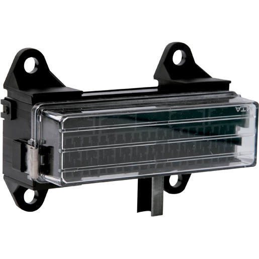 Boîte à fusibles axiale à 16 voies