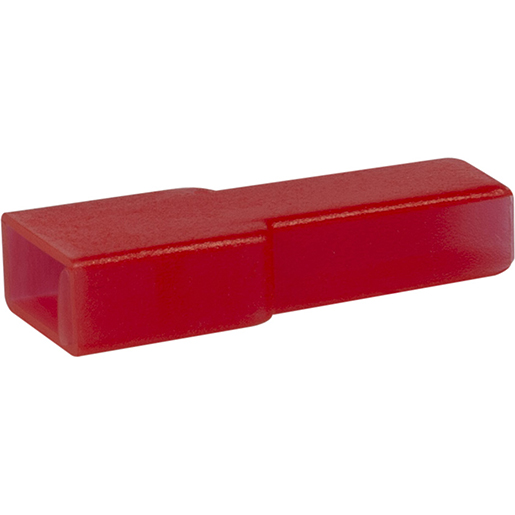 Gefärbte Isolierkappen für Buchsenklemmen