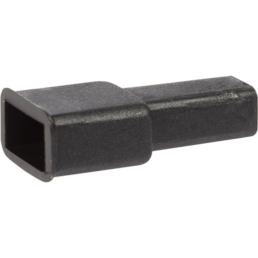 ISO.ABDECKUNG-STECKKLEMME schwarz