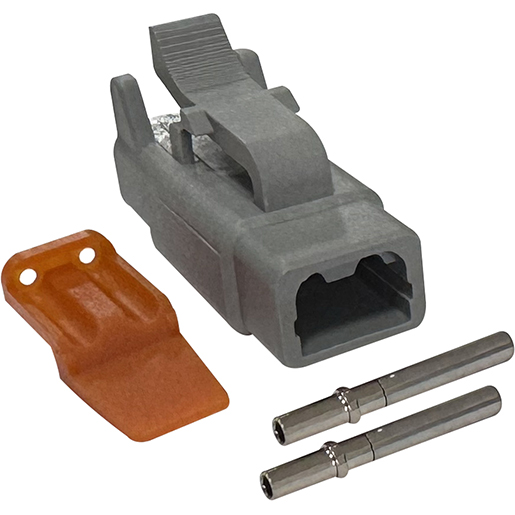 Kit conector macho estanco 2v 7,5 a