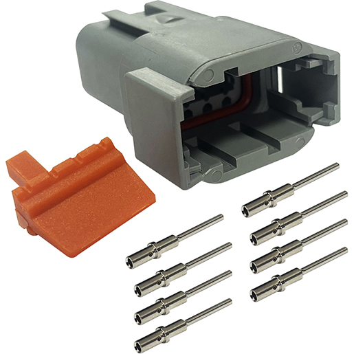 Kit conector estanco hembra de 8v 7,5 a
