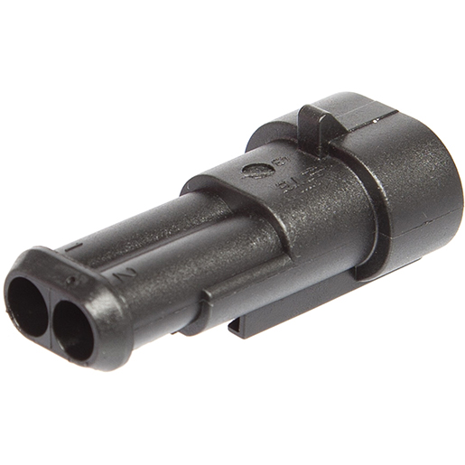 CACHE COSSE ETANCHE MALE 2 POLES