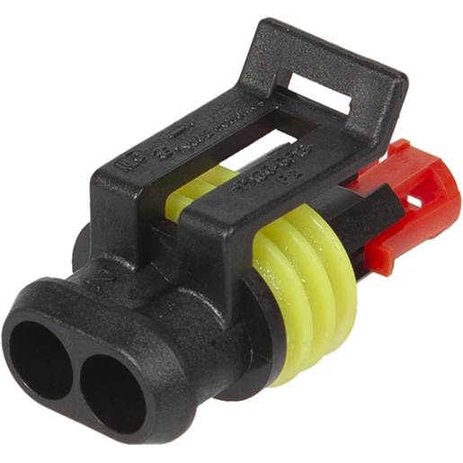 CACHE COSSE ETANCHE FEMELLE 2 POLES