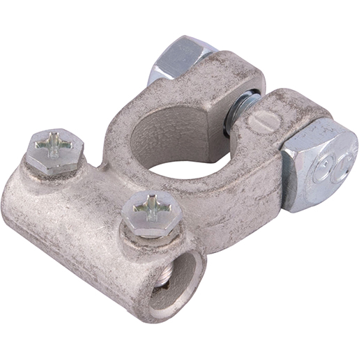 Pince de batterie pour fixation de câble à vis à tête hexagonale