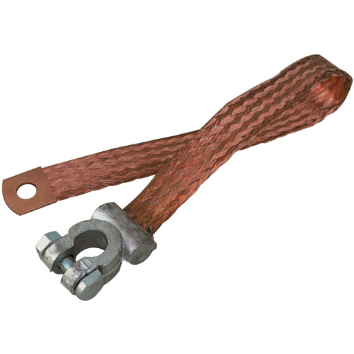 Masse de batterie à borne/cosse tressée