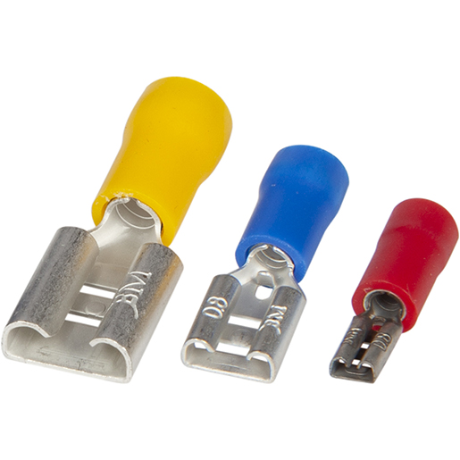 Terminal de acoplamiento hembra de cobre estañado PVC