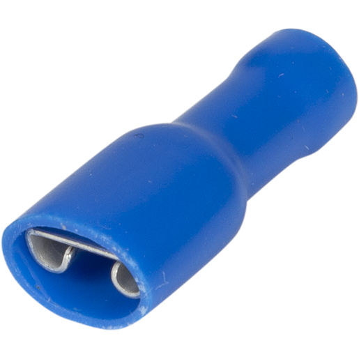 VORISOLIERTE FLACHBUCHSE BLAU