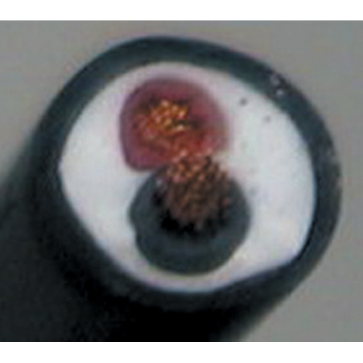 Detail von Mehrdriges isoliertes Elektrokabel auf Trommel für ADR-Systeme 300