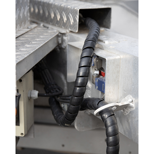 Uso de Espiral para cableado en madeja 500