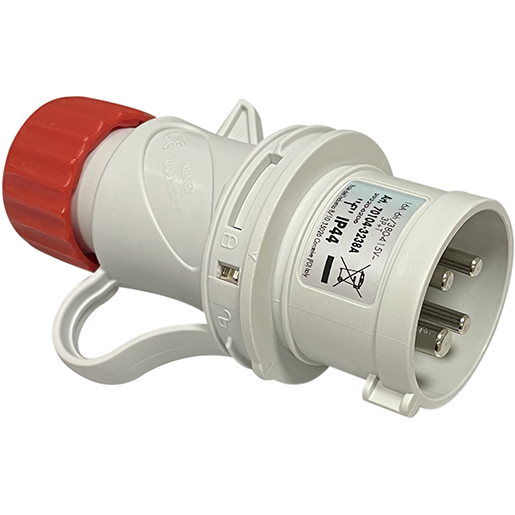 CLAVIJA 3P+T 380V.ROJO 16AMP