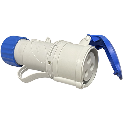 BASE AÉREA 2P+T 220V.AZUL 32AMP