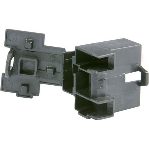 Connecteur support femelle 3 voies faston pour feux