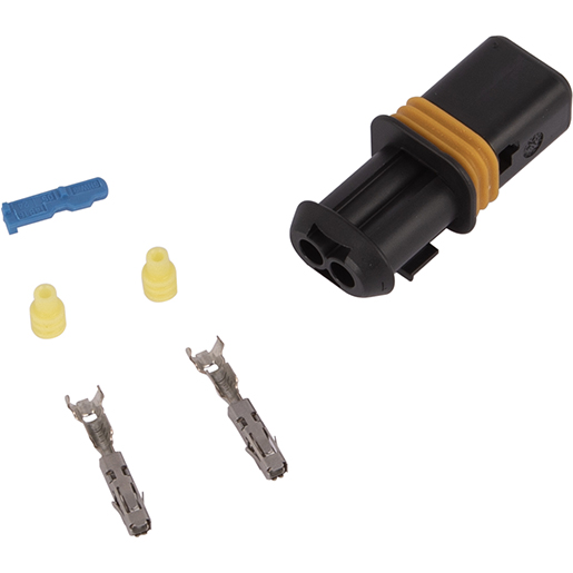 Kit-Steckverbinder MKR PLUS 2-polig Serie DIN 2,5