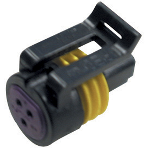 Detail von Wasserdichte Steckbuchse PUL-TO-SEAT für 2,8-mm-Klemmen 305