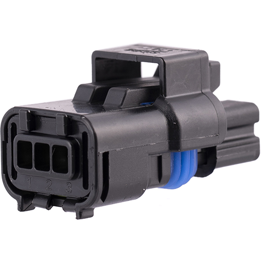 CONNECTEUR PORTEFEM AUTOC 3 ENTREES NOIR