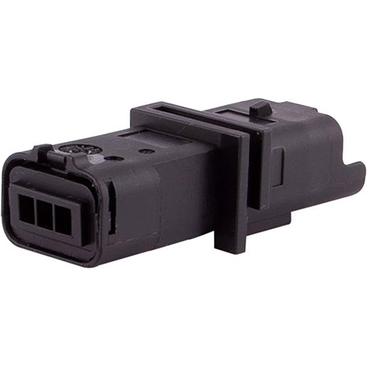 CONNECTEUR MALE AUTOCAR 3 ENTREES NOIR