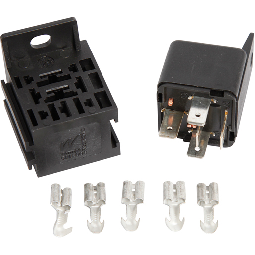 Kit mini relays 12 V 30 A