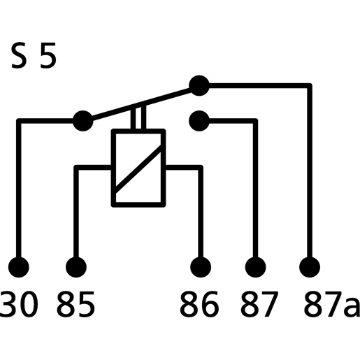 Dessin technique de KIT MINI RELAIS 24 VOLT 10/20A 100