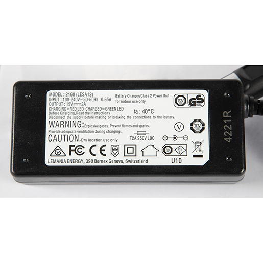 Détail de CHARGEUR AUTOMATIQUE 12-220V 1.5Ah 300