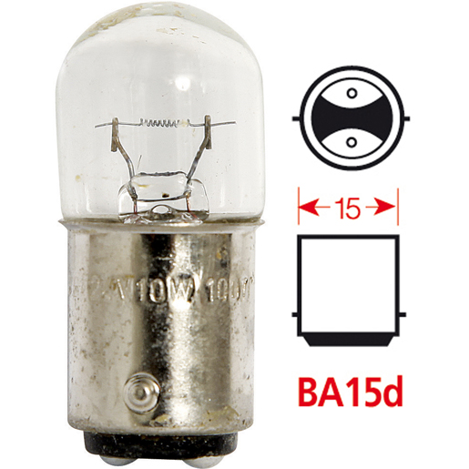 AMPOULE AUTOSPHERIQUE  24V 10W