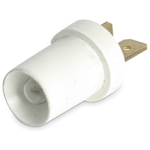 PORTEAMPOULE AVEC AMPOULE 24V 2,4 W