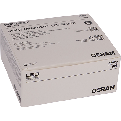 H7 SMART LED LAMPE SATZ 2 STK Verpackung von H7 SMART LED LAMPE SATZ 2 STK 400