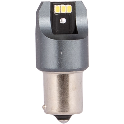Lampadina LED ausiliaria 12 – 24 V P21W BA15S bianca Lampadina LED ausiliaria 12 – 24 V P21W BA15S bianca
