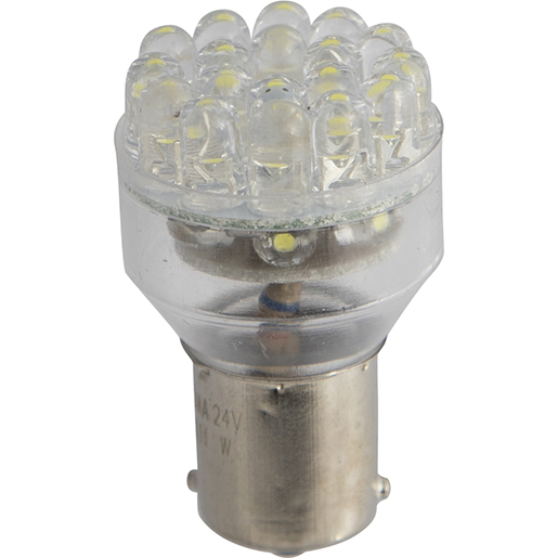 AMPOULE LED 24V 8 LED  BA15S