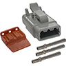KIT CONECTOR ESTANCO MACHO 3V 7,5A