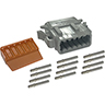 KIT CONECTOR ESTANCO MACHO 12V 7,5A