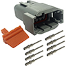 Kit conector estanco hembra de 8v 7,5 a