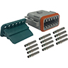 Kit conector estanco hembra de 12v 7,5 a