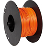 Kabel 1polig 100M orange 1,0