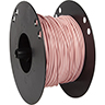 Kabel 1polig 100M rosa 1,0