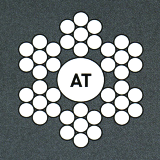Technische Zeichnung von STAHLDRAHTSTRANG MT100 3MM 100