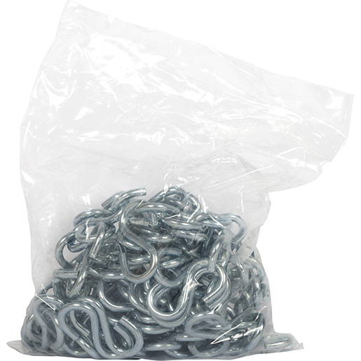 GANCIO AD ESSE ZINCATO Ø 3 CONF 100 PZ Imballo di GANCIO AD ESSE ZINCATO Ø 3 CONF 100 PZ 400